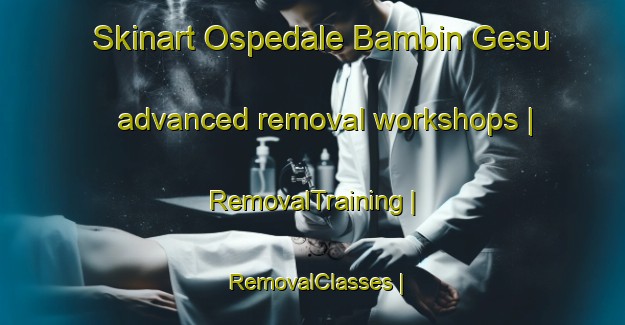 Skinart Ospedale Bambin Gesu advanced removal workshops | RemovalTraining | RemovalClasses | SkinartTraining-Italy